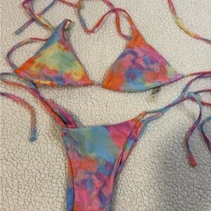 Colorful Tie-Dye Kids One Piece